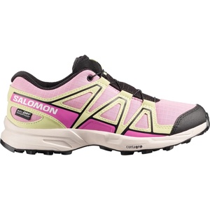 Salomon Детски маратонки Salomon Kid's Speedcross Waterproof Trail running shoes - Dawn Pink / Acid Lime / Black - размер 34 (EU) (702-4203-0817)