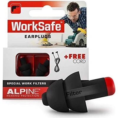 Alpine WorkSafe Chrániče sluchu SNR 23 dB 1 pár – Zboží Dáma