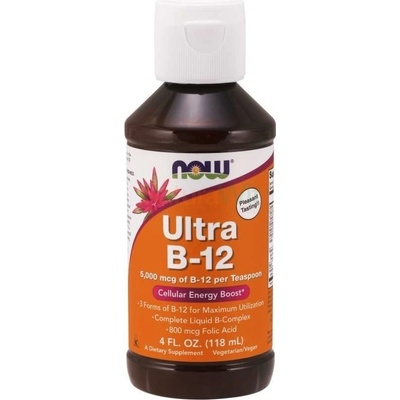 Now Foods Vitamín B12 Ultra 118 ml