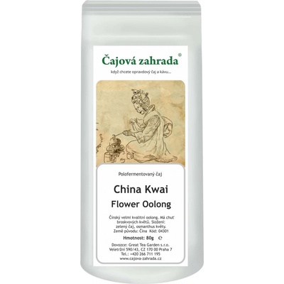 Čajová zahrada China Kwai Flower Oolong čaj 80 g
