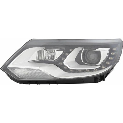HELLA přední světlo BI-XENON D3S+H7+LED, s natáčením do 1ZT 010 748-091