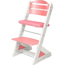 Jitro rostoucí židle Plus bílo růžová