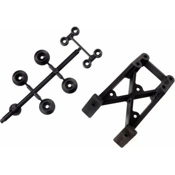 Mugen Seiki zadním držák křídla +15 REAR WING MOUNT +15