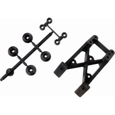 Mugen Seiki zadním držák křídla +15 REAR WING MOUNT +15