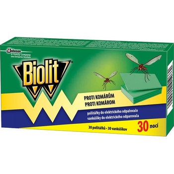 S. C. Johnson Резервни подложки Biolit за електрически изпарител 30 броя