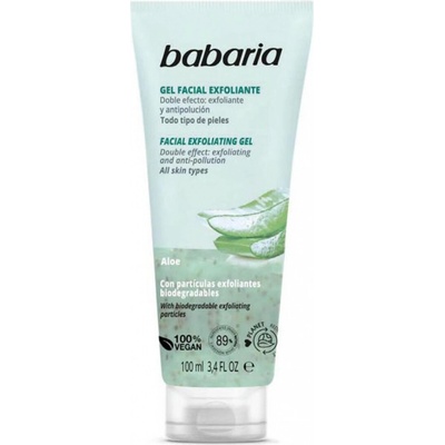 Babaria Aloe Vera Gel Exfoliante Facial 100 ml