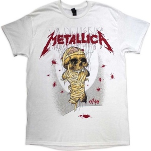 Metallica One Landmine Тениска с къс ръкав White XL (METTS22MW04)