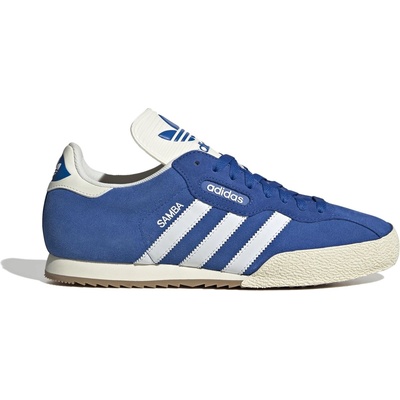 Adidas Мъжки маратонки Adidas Originals Samba Suede Trainers Mens - Blue/White