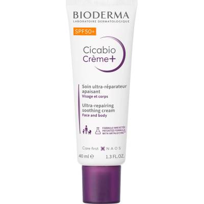 BIODERMA Cicabio Възстановяващ крем Crème+, SPF50+, 40 ml