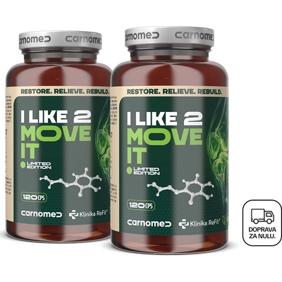 CarnoMed 2x Naturálny kolagén z vaječných membrán I like 2 MOVE IT 120 kapsúl