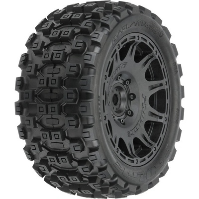 Pro-Line kolo 5.7" pneu Badlands MX57 disk Raid H24 černý 2
