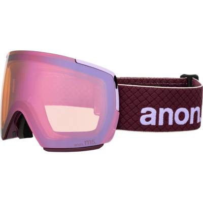 Anon Ски маска Anon M5 S1 (VLT 53%) + Bonus Lens S2 (VLT 21%) Ski goggles - Deep Cherry - размер One Size (417-4543-0111)