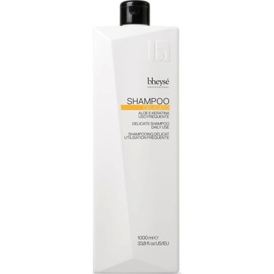Bheysé Professional Delicato Shampoo šampón s keratínom a Aloe Vera pre denné umývanie 1000 ml