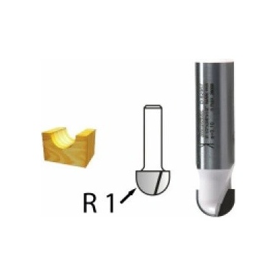MAKITA Žlábkovací fréza stopka 8 mm,9,5x9,5x41 mm D-47999