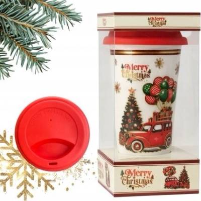 ECA RLA vianočný hrnček + lúhovač sada v krabici KB31WZ1 400 ml