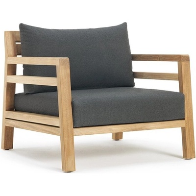 Ethimo Nízké křeslo Costes, Ethimo, 83x80x70 cm, teakové dřevo, bez polstrů