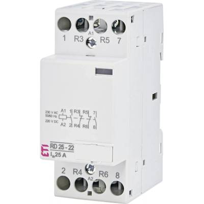 ETI RD 25-22-230V AC/DC 2NO+2NC