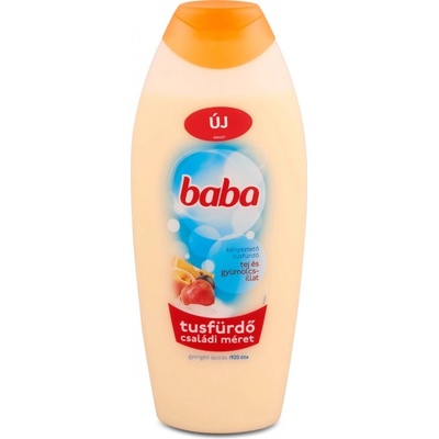 Baba Mlieko & Ovocie sprchový gél 400 ml