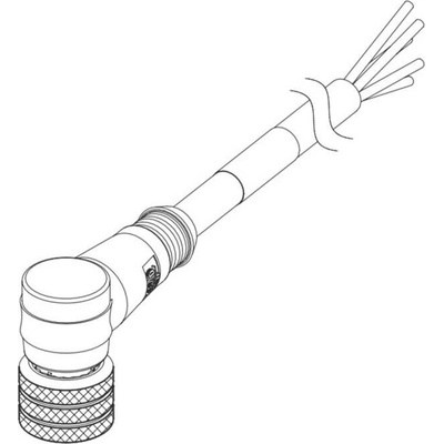 Molex upravený zástrčkový konektor pre senzory - aktory, 1200658298, 1 ks