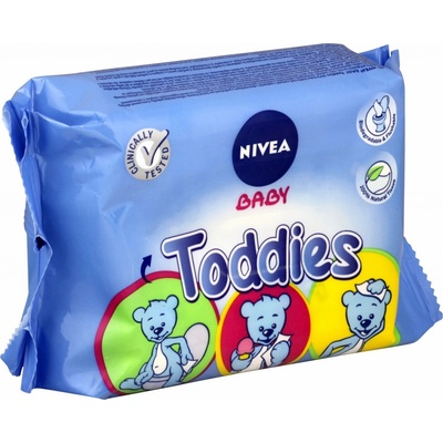 Nivea Baby Toddies multifunkčné vlhčené utierky 60 ks