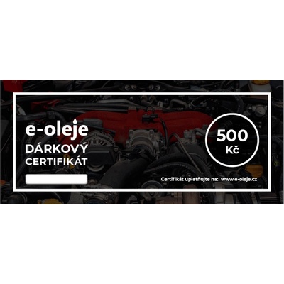 Dárkový poukaz 500,- Kč