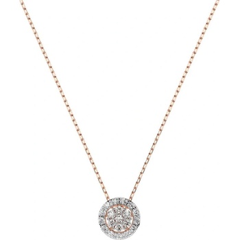 Cara Diamanti Дамско колие от розово злато с диаманти Cara Diamanti K104-10038R (K104-10038R)