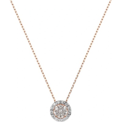 Cara Diamanti Дамско колие от розово злато с диаманти Cara Diamanti K104-10038R (K104-10038R)