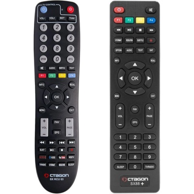 OCTAGON sx rcu 02, sx88, sx888, combo, optima - оригинален дистанционен контрол (sx rcu 02, sx88, sx888, combo, optima)