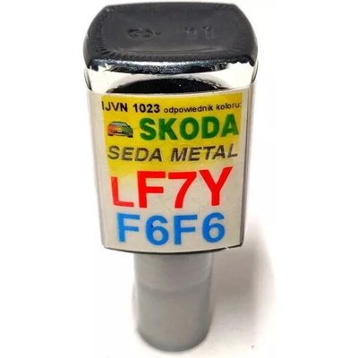 ARASYSTEM ARAF7Y Opravná tužka pro lak Šedá metalíza LF7Y, F6F6 ŠKODA 10ml (ARAF7Y)