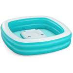 Bestway Надуваем семеен басейн Bestway 2.18 м x 2.18 м x 48 см с централна конзола