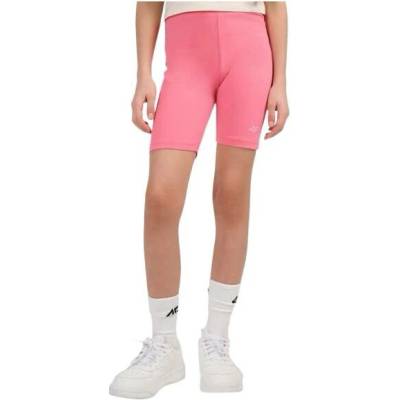 4F JUNIOR-SHORT TIGHTS CAS F028-54S-PINK Růžová