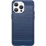 Apple Carbon Shield TPU калъф за Apple iPhone 15 Pro Max - Тъмносин KP27694