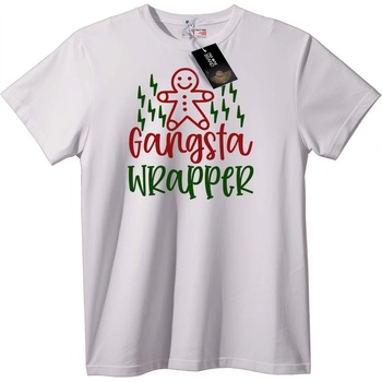 NOONEBRAND Тениска Gangsta Wrapper - XL, Black
