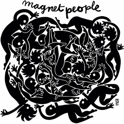 Pizza Knife - Magnetic People LP