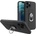 HQWear Силиконов кейс с пръстен HQWear за Apple iPhone 13 Mini, Черен (9145576214541)