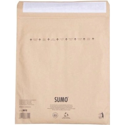 Bublinkové obálky recyklované SUMO 23,5x26,5cm hnědé