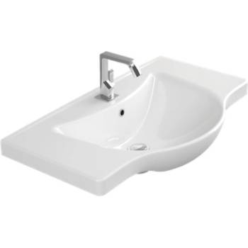 Image 1 of Мивка за баня Viba 80 см, за поставяне върху мебел, керамична, бяла