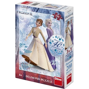 Dino - Puzzle Frozen with pebbles - 200 piese