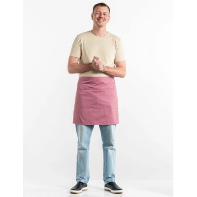 Chaud Devant Kuchařská zástěra 3-Pockets Berry Pink
