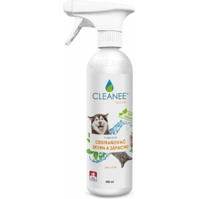 CLEANEE EKO Hygienický odstraňovač škvŕn a zápachu pre zvieratá 500 ml