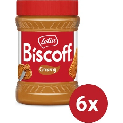 Lotus Biscoff nátierka zo sušienok Creamy CZ 6x720 g