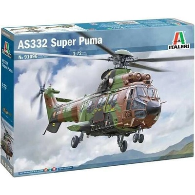 ITALERI Model Kit vrtulník 91096 AS332 Super Puma 1:72