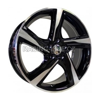 Racing Line BY115 7,5x18 5x108 ET49 black polished