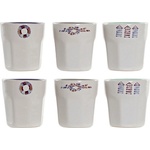 Item international Комплект чаши за кафе 90мл, 6 броя, 20х14, 6х6см (1914)