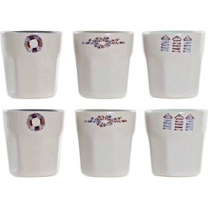 Item international Комплект чаши за кафе 90мл, 6 броя, 20х14, 6х6см (1914)