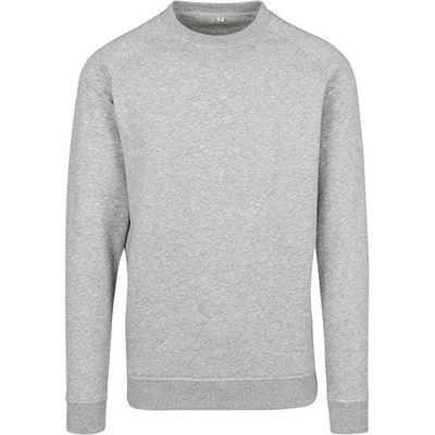 Build Your Brand pánsky sveter BY094 heather grey