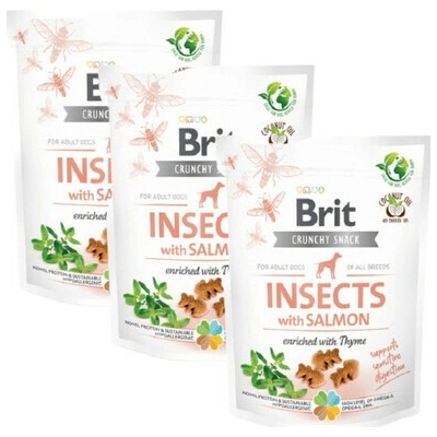 BRIT Care Dog Functional Snack Insect 3x 200 g