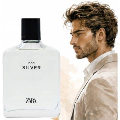 Zara Silver toaletní voda pánská 90 ml