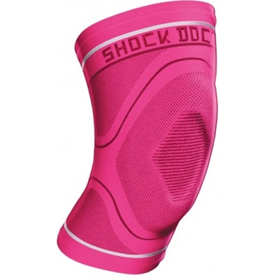 Shock Doctor Knit Knee Sleeve With Gel Support - Pink