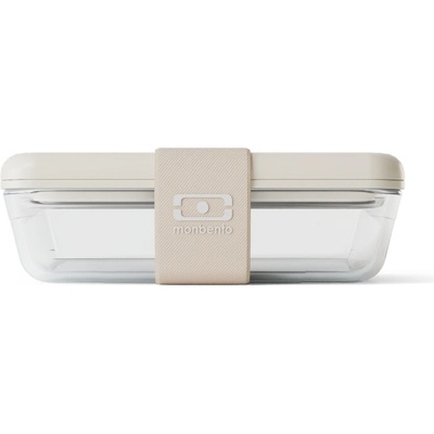 Monbento Skleněný obědový box Pure Pyrex leopard 600ml